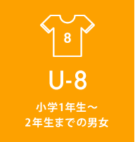 U-15 中学1年生〜3年生までの男女